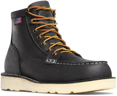 Bull Run Moc Toe 6" Black Steel Toe | Danner Discount
