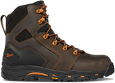 Vicious 6" Brown/Orange Composite Toe (NMT) | Danner On Sale