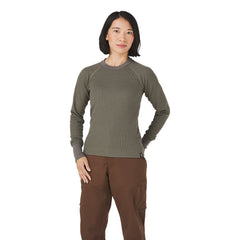 Santiam Waffle LS Tee Dusty Olive | Danner Discount