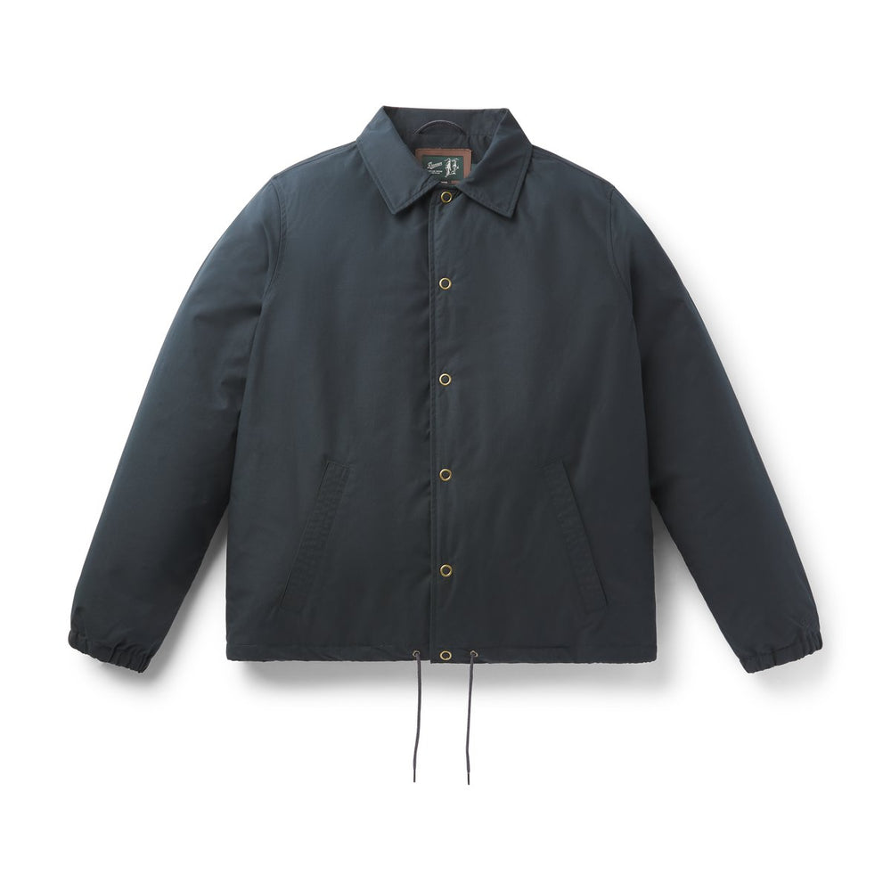 Waxed Primaloft® Coaches Jacket Navy | Danner Discount