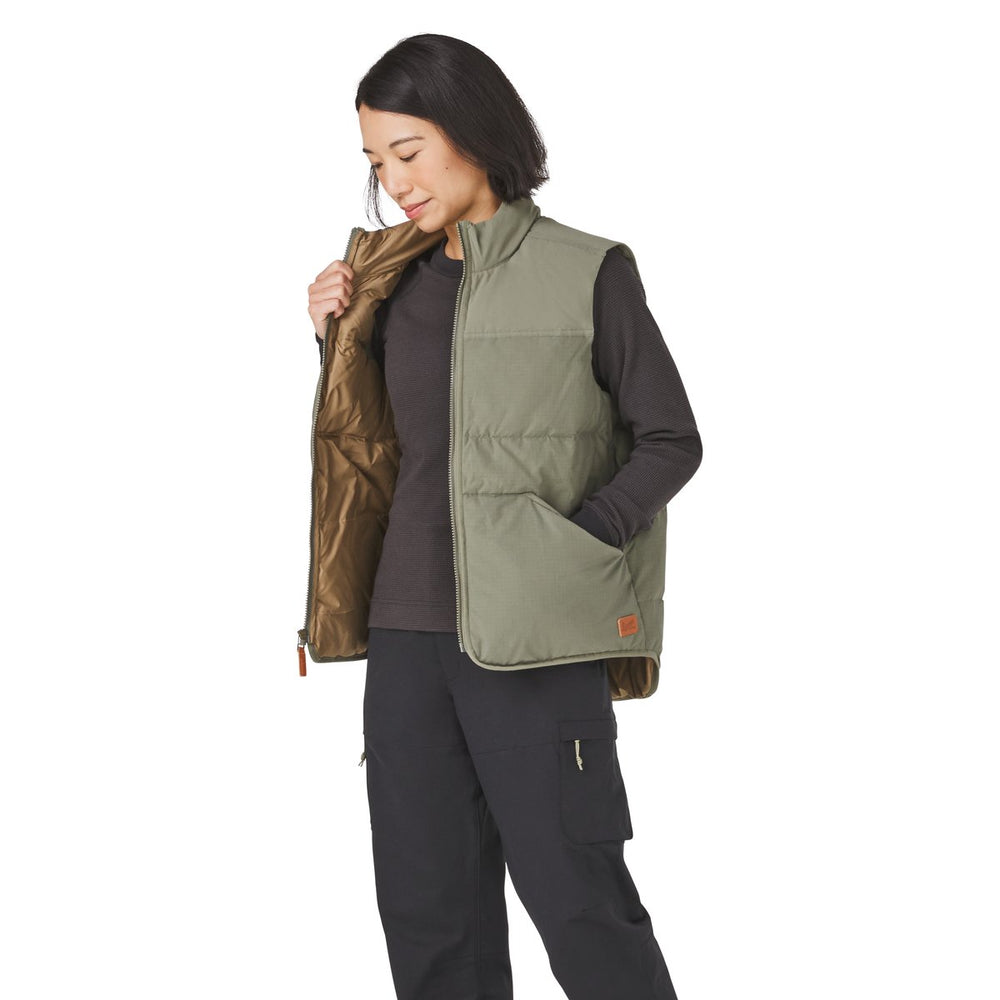 Zigzag Down Vest Dusty Olive | Danner