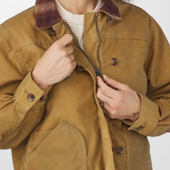 Maywood Waxed Canvas Jacket Tan/Espresso | Danner Discount