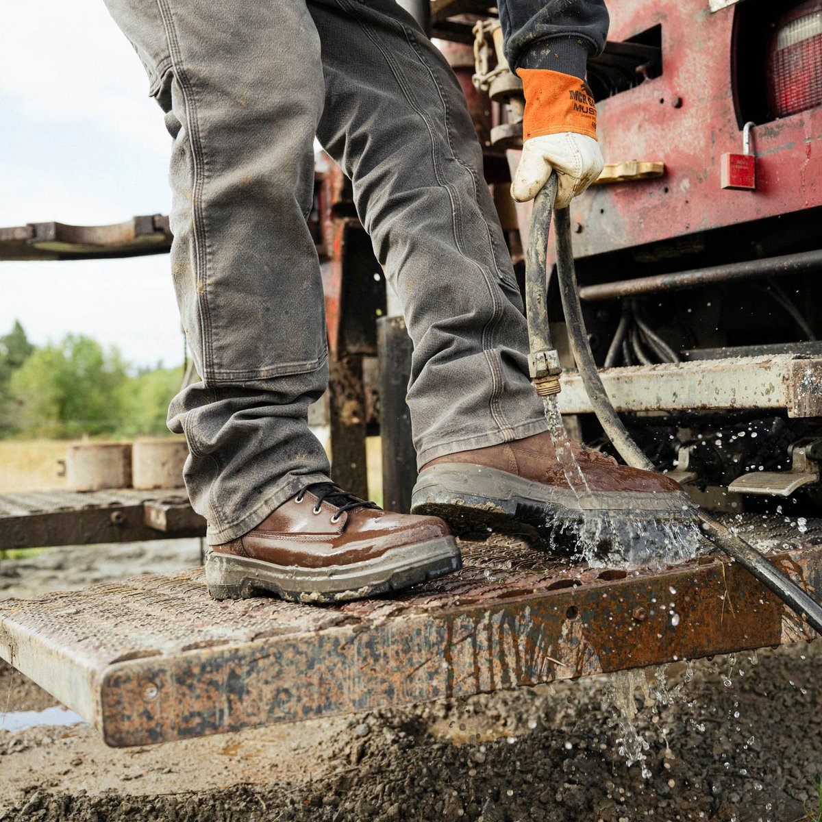 Ground Control 6" Brown Steel Toe | Danner Discount