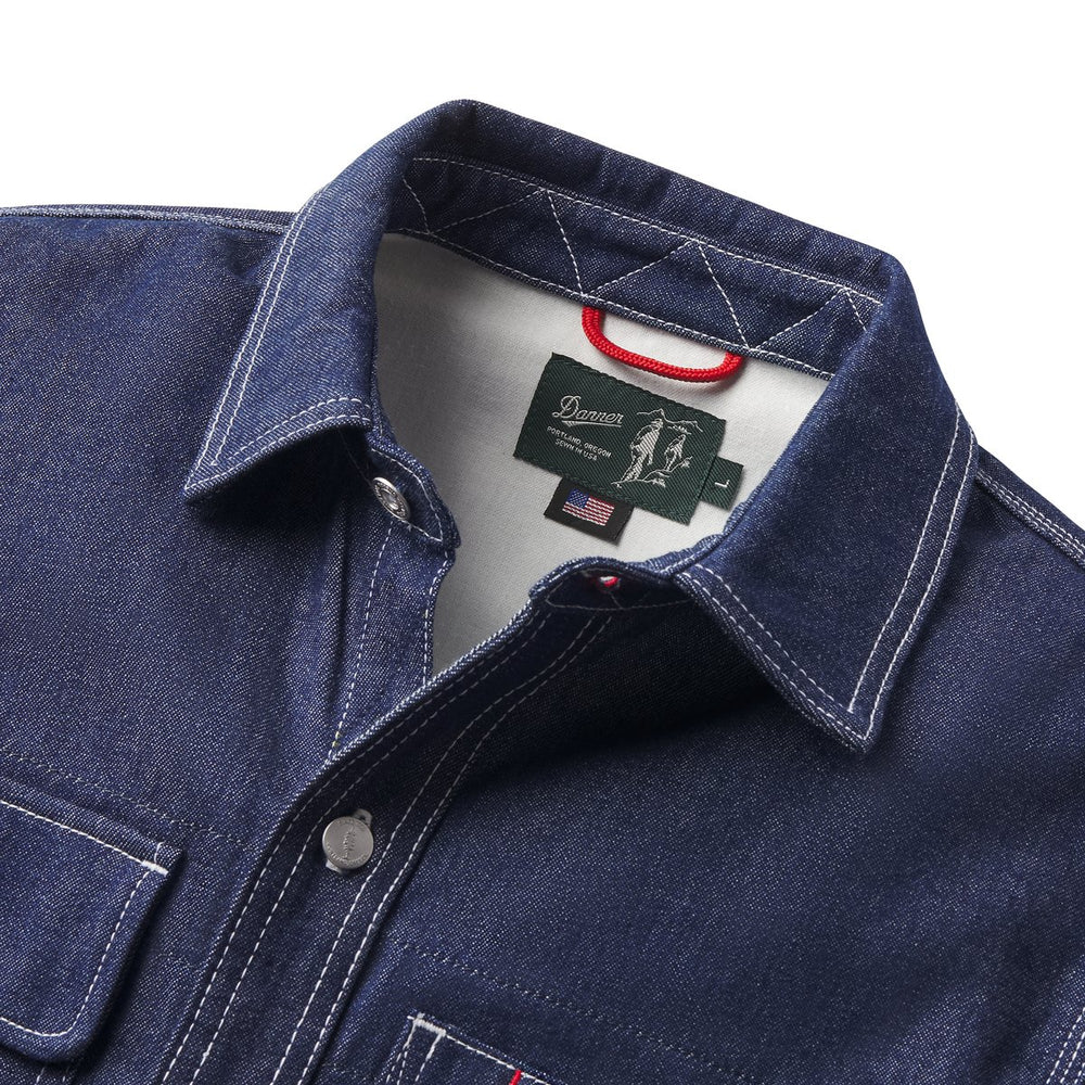 Larch Mt Denim Shirt Dark Wash Indigo | Danner On Sale