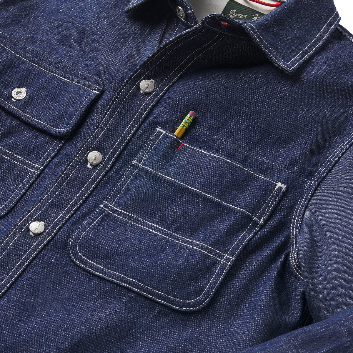 Larch Mt Denim Shirt Dark Wash Indigo | Danner On Sale