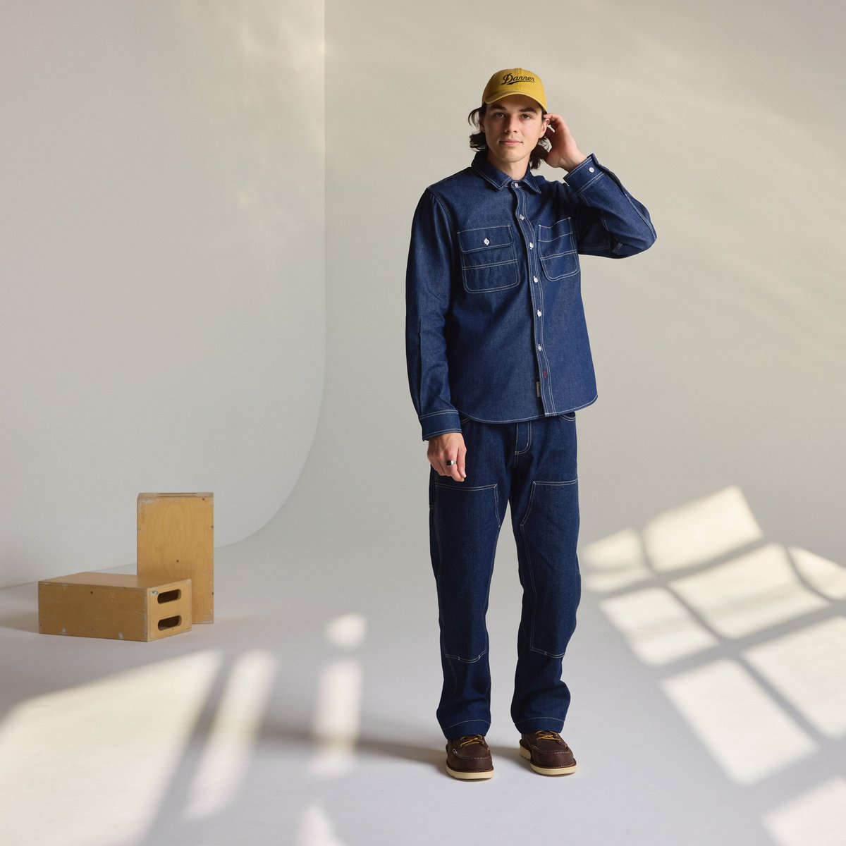 Larch Mt Denim Shirt Dark Wash Indigo | Danner On Sale