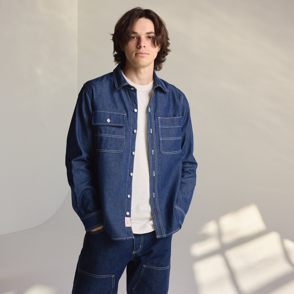 Larch Mt Denim Shirt Dark Wash Indigo | Danner On Sale