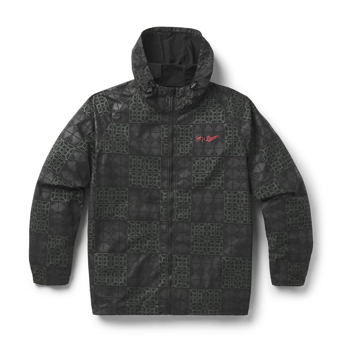 Sig Zane X Danner ʻŌnini Windbreaker Black/Green | Danner On Sale