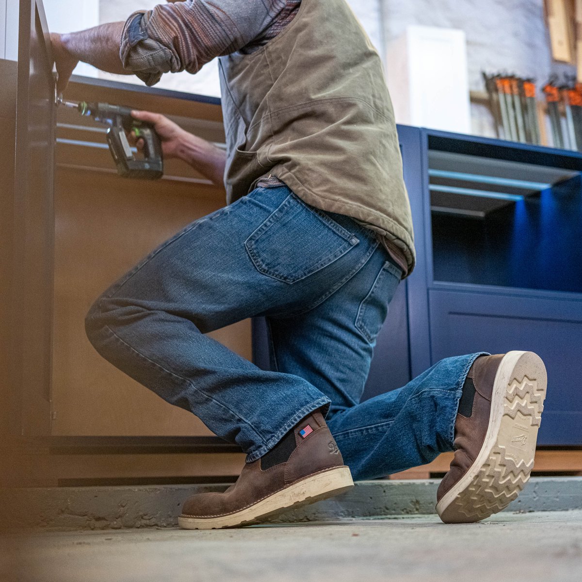 Bull Run Chelsea 6" Brown - Steel Toe | Danner