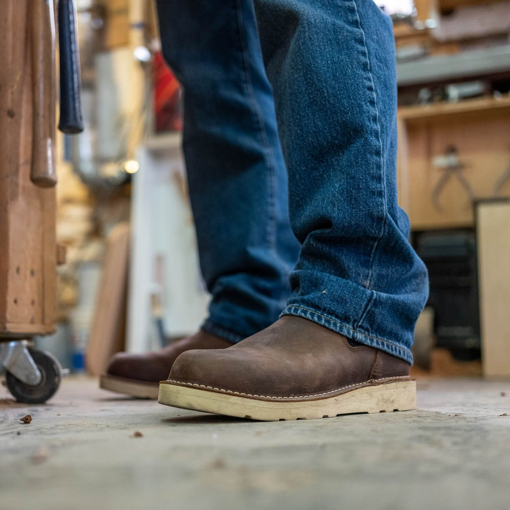 Bull Run Chelsea 6" Brown - Steel Toe | Danner