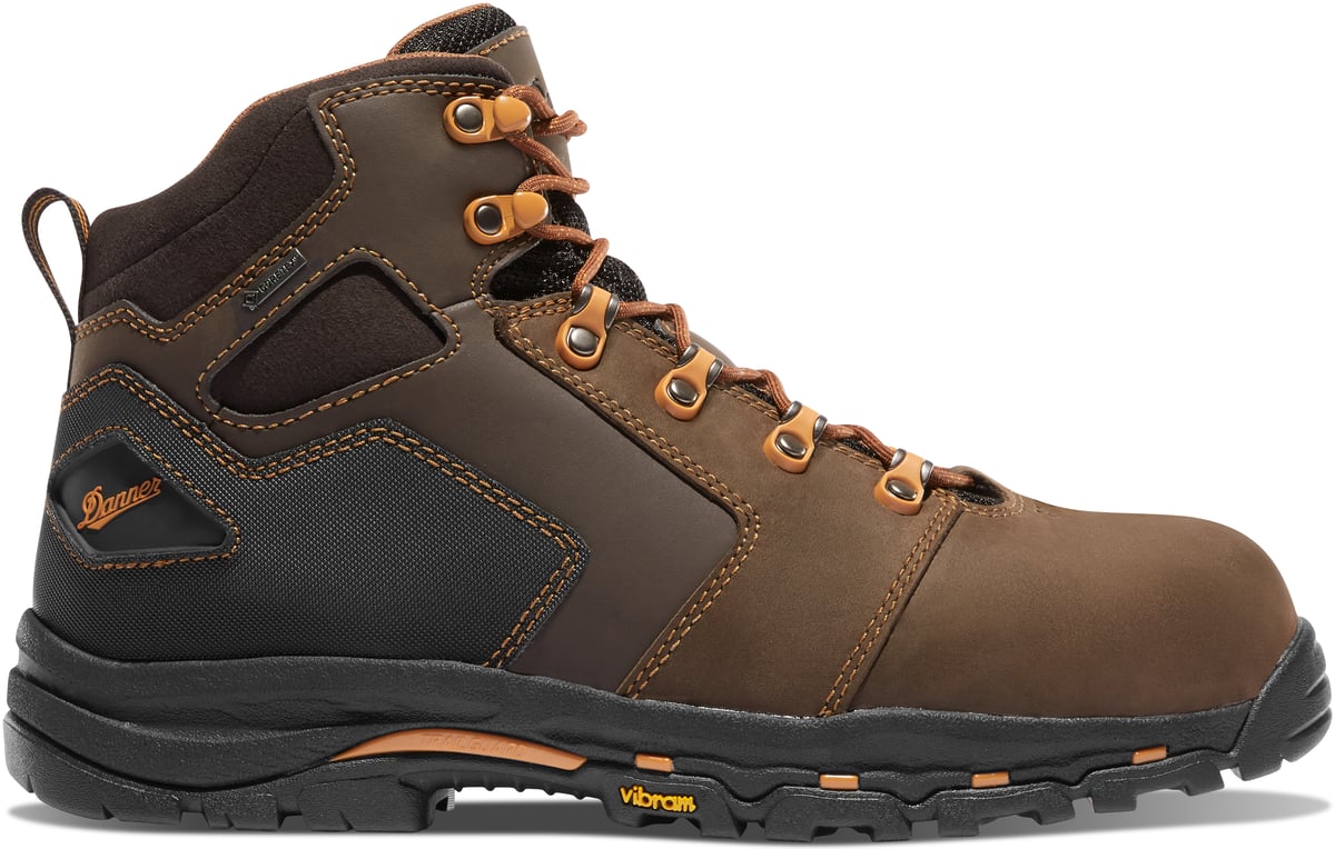 Vicious 4.5" Brown/Orange Composite Toe (NMT) | Danner