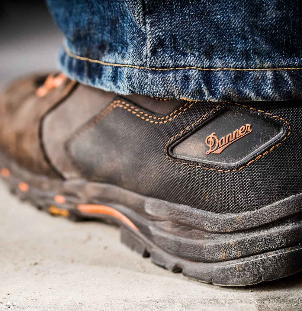 Vicious 4.5" Brown/Orange Composite Toe (NMT) | Danner