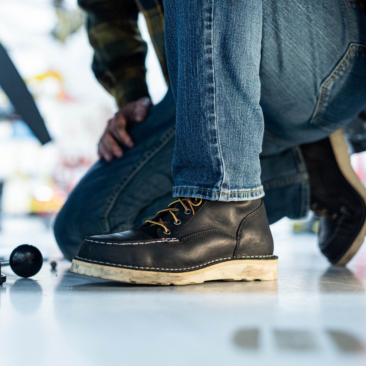 Bull Run Moc Toe 6" Black | Danner On Sale