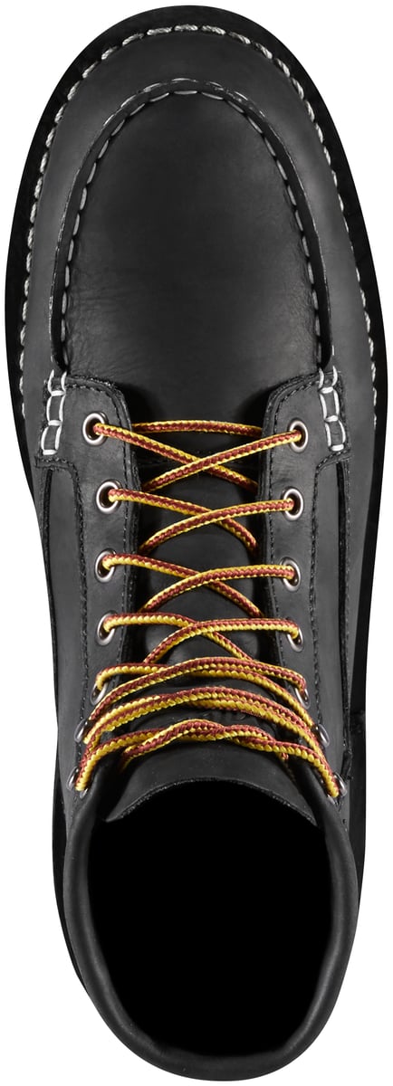 Bull Run Moc Toe 6" Black | Danner On Sale