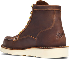 Bull Run Moc Toe 6" Brown Steel Toe | Danner For Sale