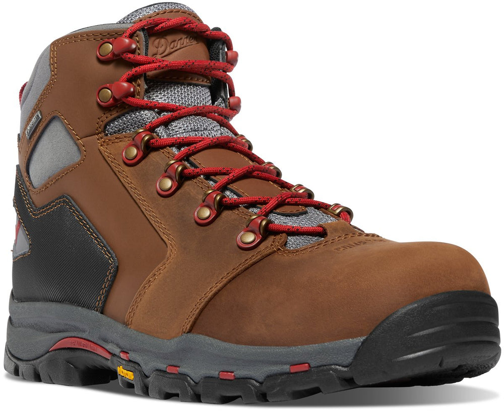 Vicious 4.5" Brown/Red Composite Toe (NMT) | Danner For Sale