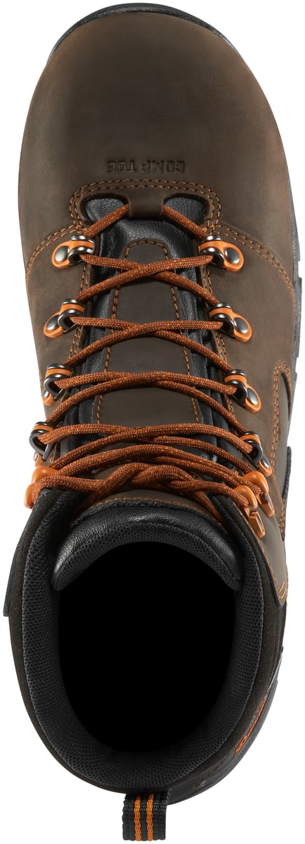 Vicious 6" Brown/Orange Composite Toe (NMT) | Danner On Sale