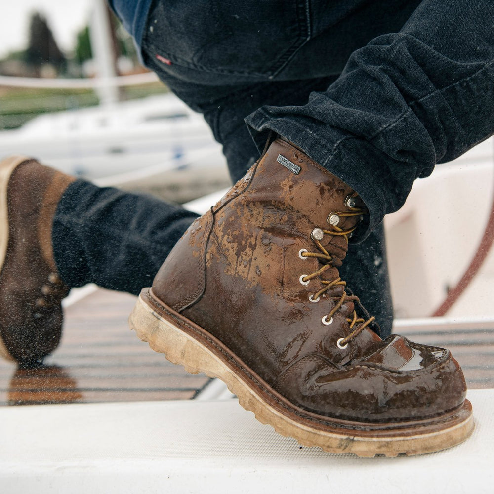 Cedar River 8" Brown Aluminum Toe | Danner