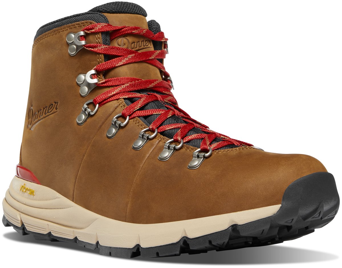Mountain 600 Leaf GTX Grizzly Brown/Rhodo Red | Danner For Sale