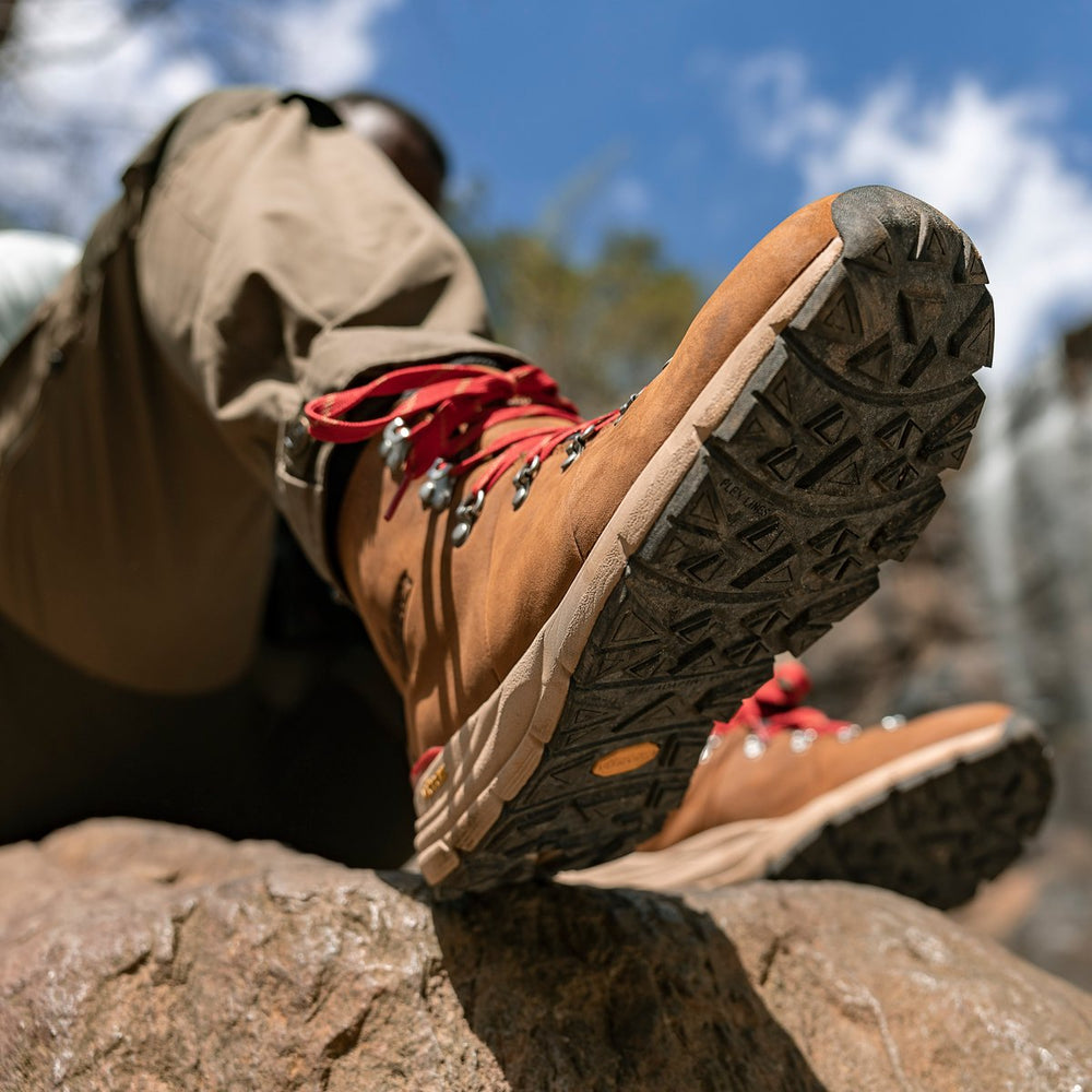 Mountain 600 Leaf GTX Grizzly Brown/Rhodo Red | Danner For Sale