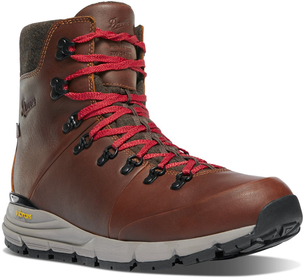 Arctic 600 Side-Zip  Roasted Pecan/Fired Brick Insulated 200G | Danner