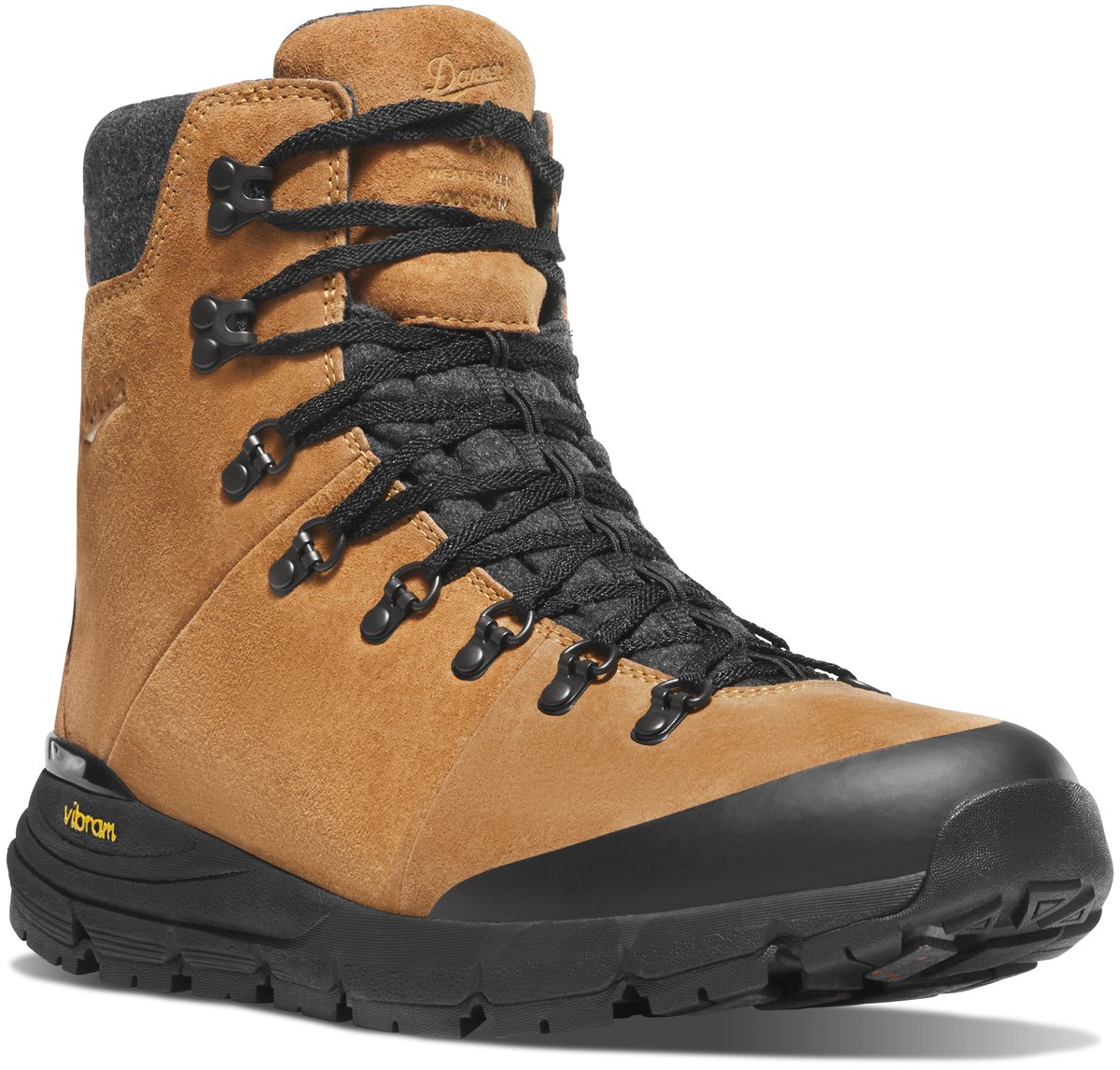 Arctic 600 Side-Zip Bone Brown/Jet Black 200G | Danner