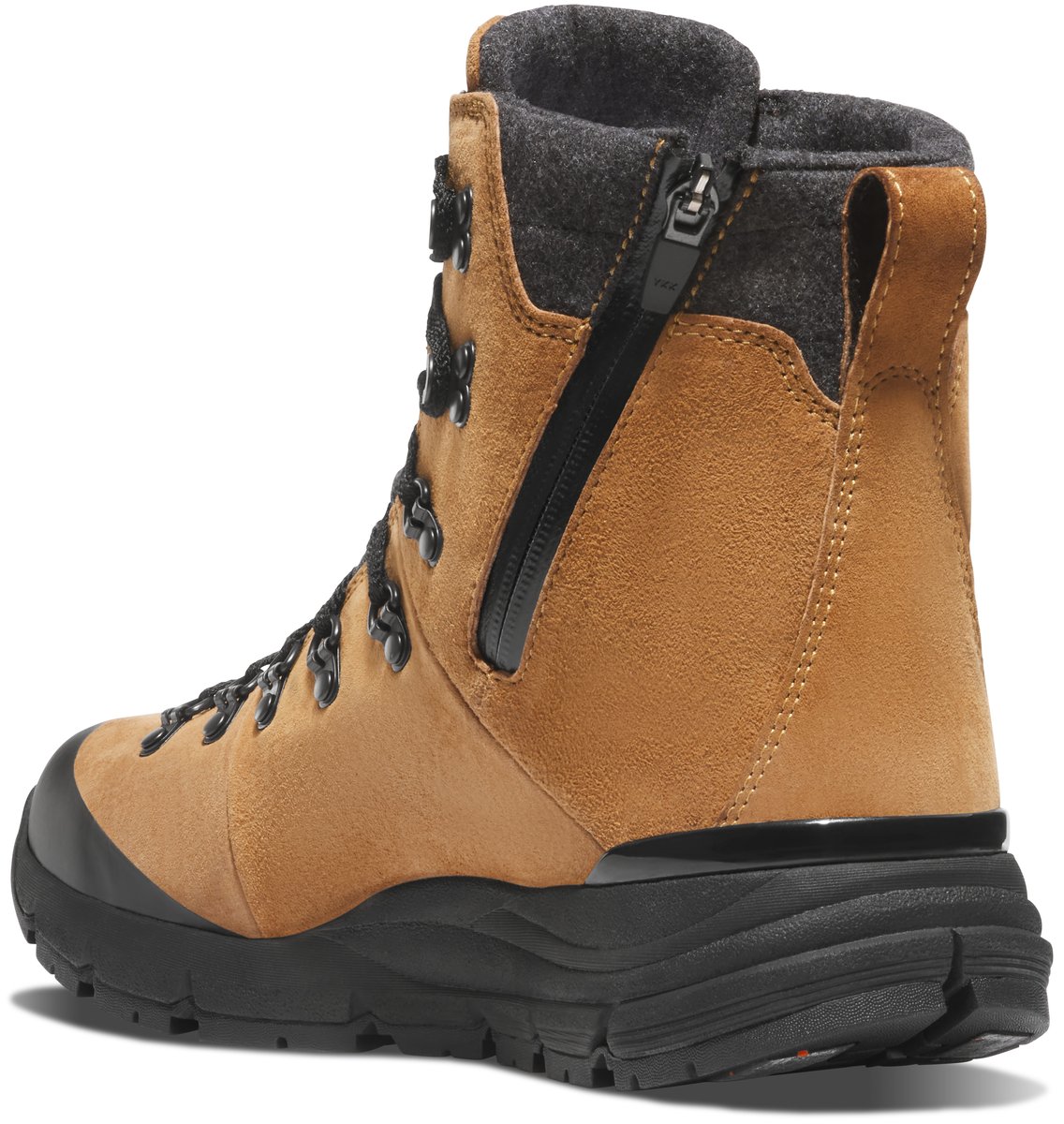 Arctic 600 Side-Zip Bone Brown/Jet Black 200G | Danner