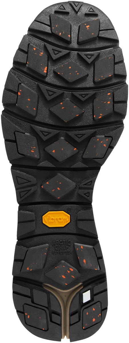Arctic 600 Side-Zip Black/Brown Insulated 200G | Danner Discount