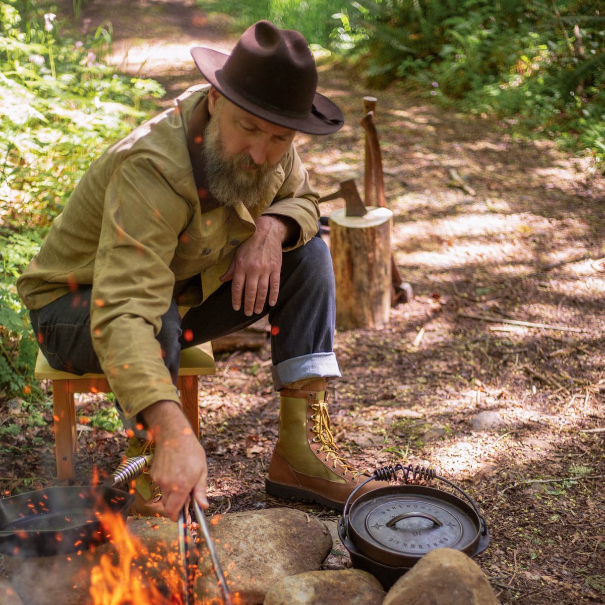 Danner Light Revival 8" Khaki | Danner