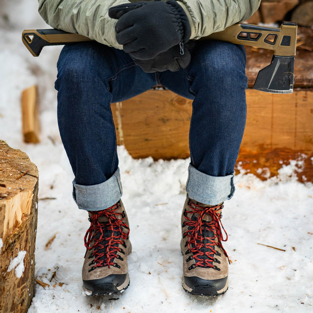Arctic 600 Side-Zip Brown/Red Insulated 200G | Danner Discount