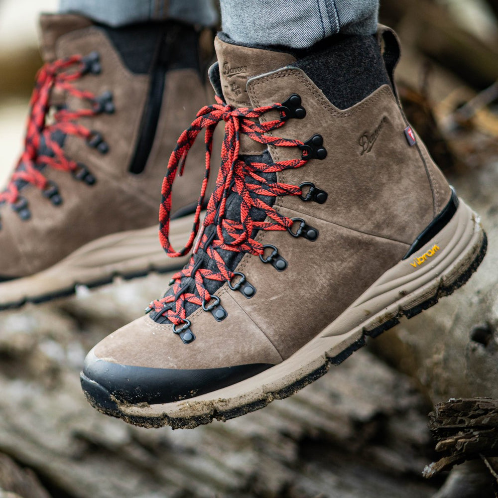 Arctic 600 Side-Zip Brown/Red Insulated 200G | Danner Discount