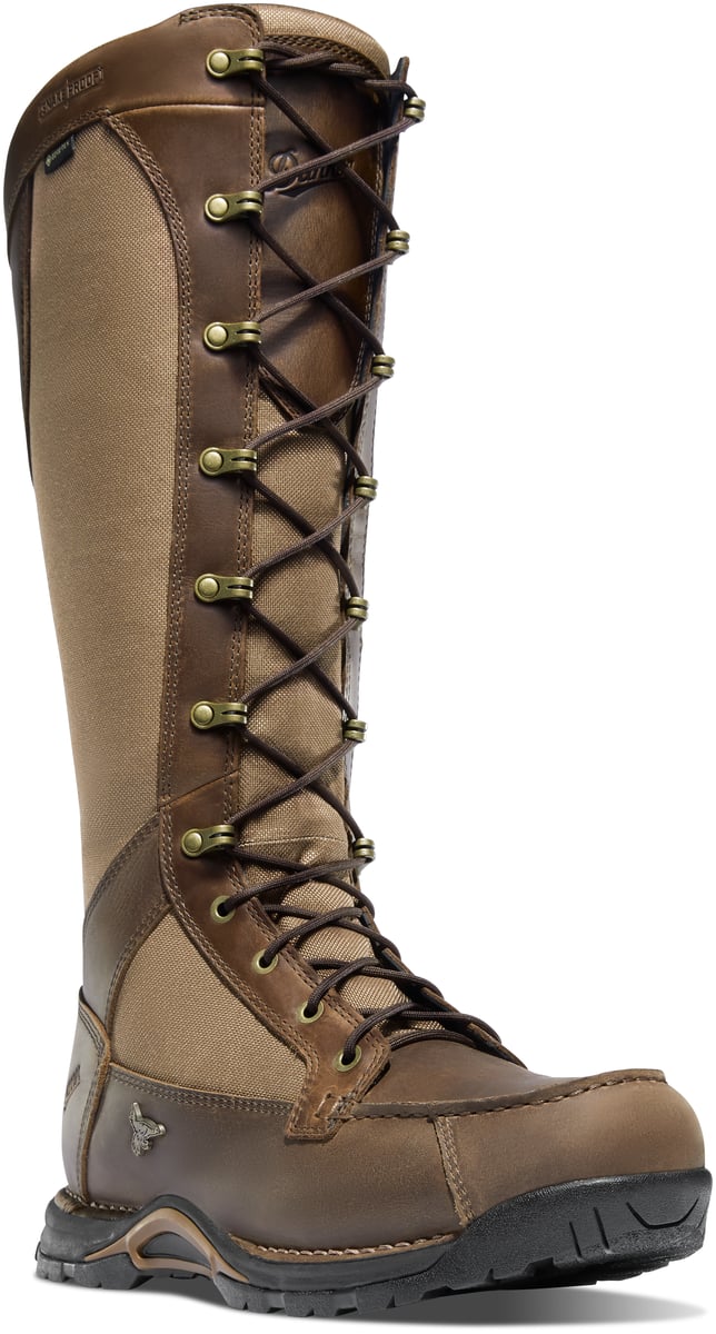 Sharptail Snake Boot Side-Zip 17" Dark Brown | Danner On Sale