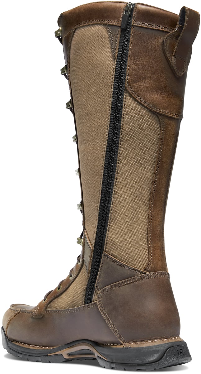 Sharptail Snake Boot Side-Zip 17" Dark Brown | Danner On Sale