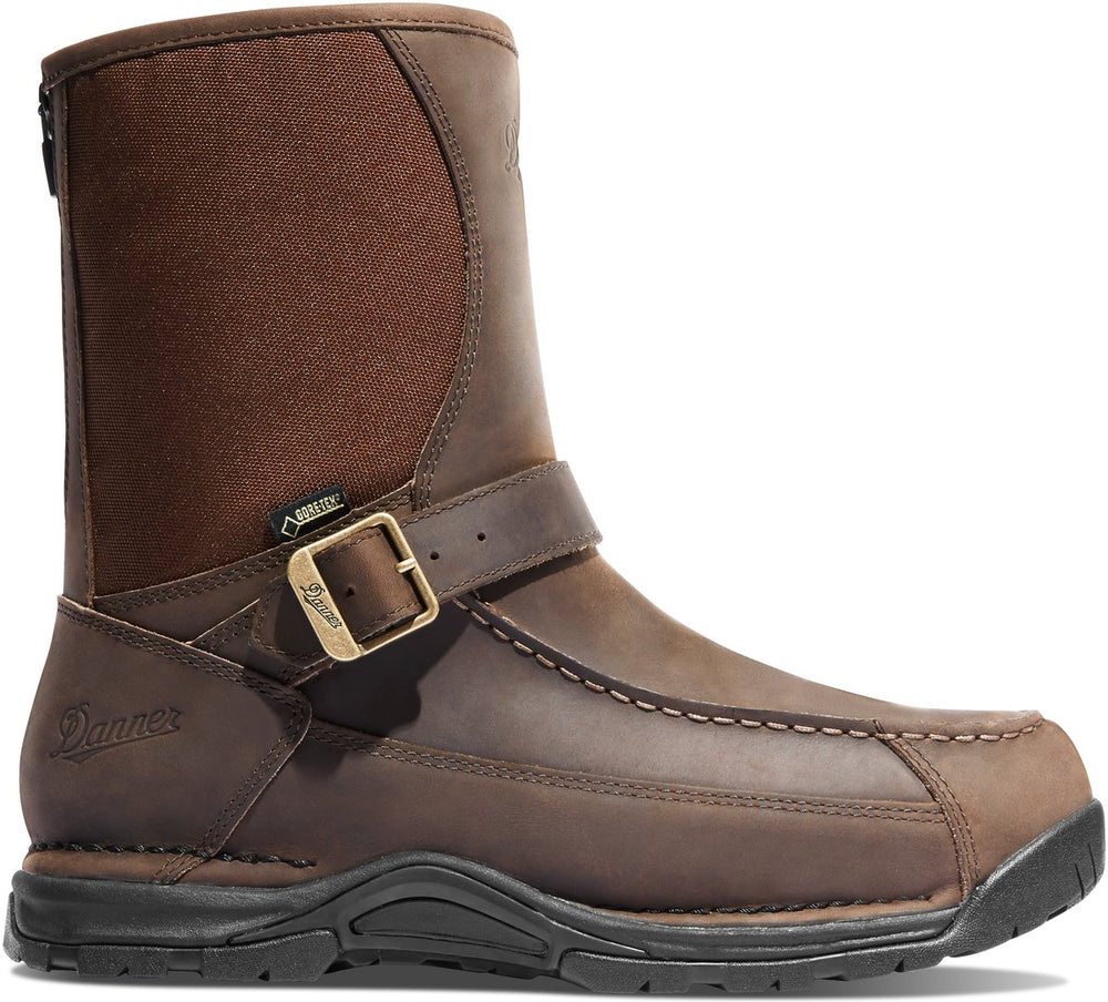 Sharptail Rear Zip 10" Dark Brown | Danner On Sale
