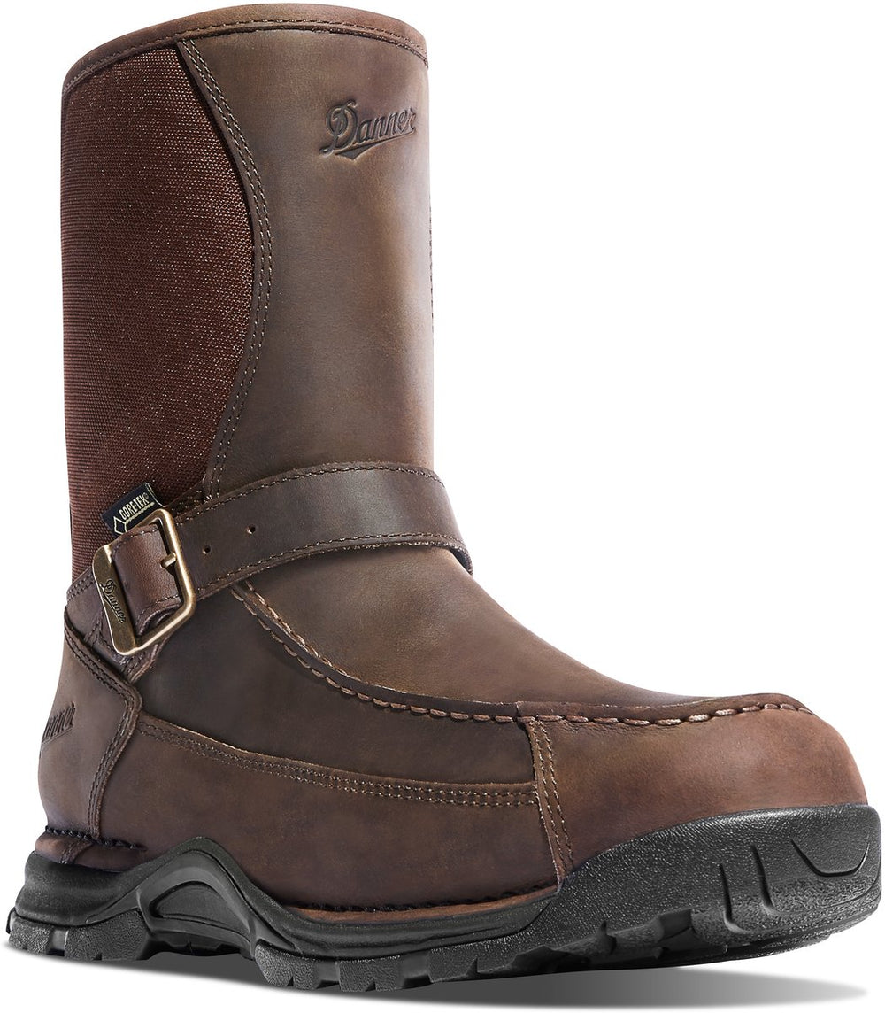 Sharptail Rear Zip 10" Dark Brown | Danner On Sale