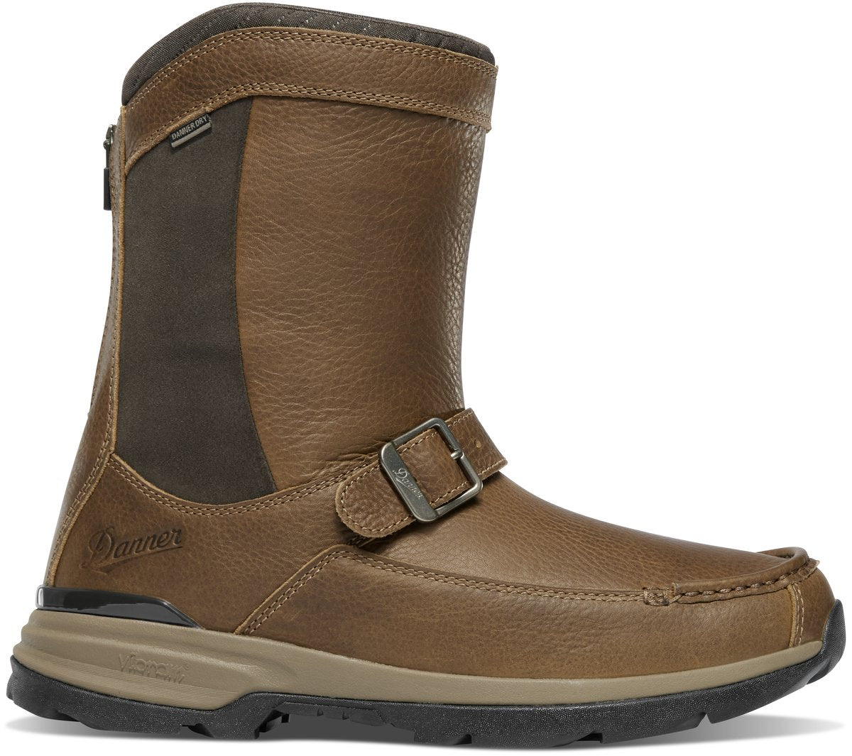 Recurve Moc Toe Rear-Zip Light Brown | Danner For Sale