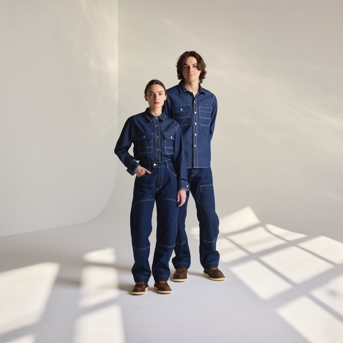 Larch Mt Denim Shirt Dark Wash Indigo | Danner