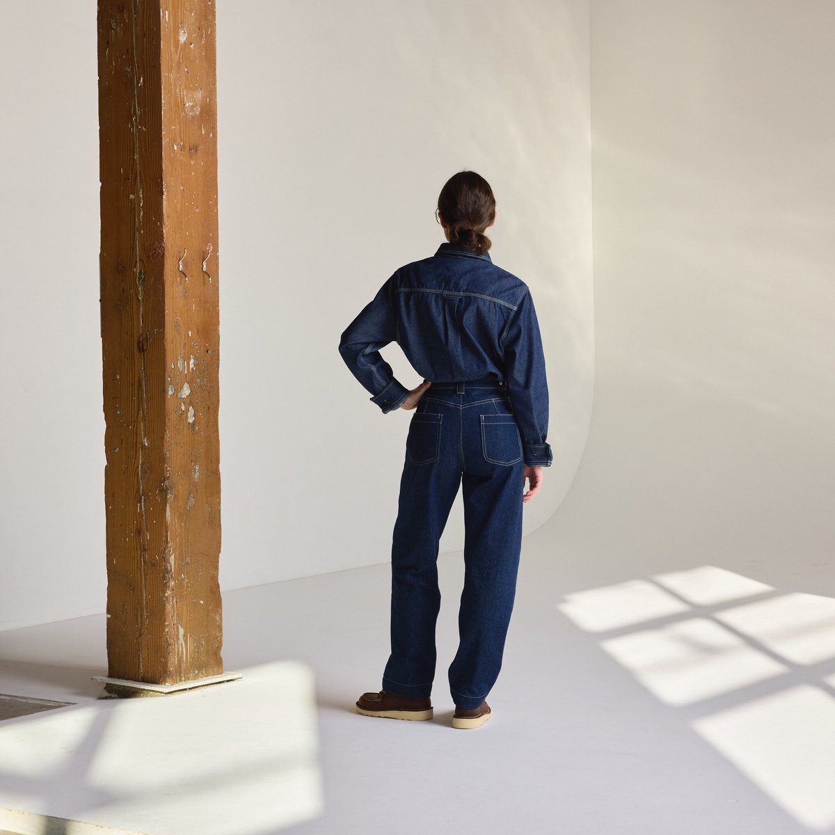 Larch Mt Denim Shirt Dark Wash Indigo | Danner