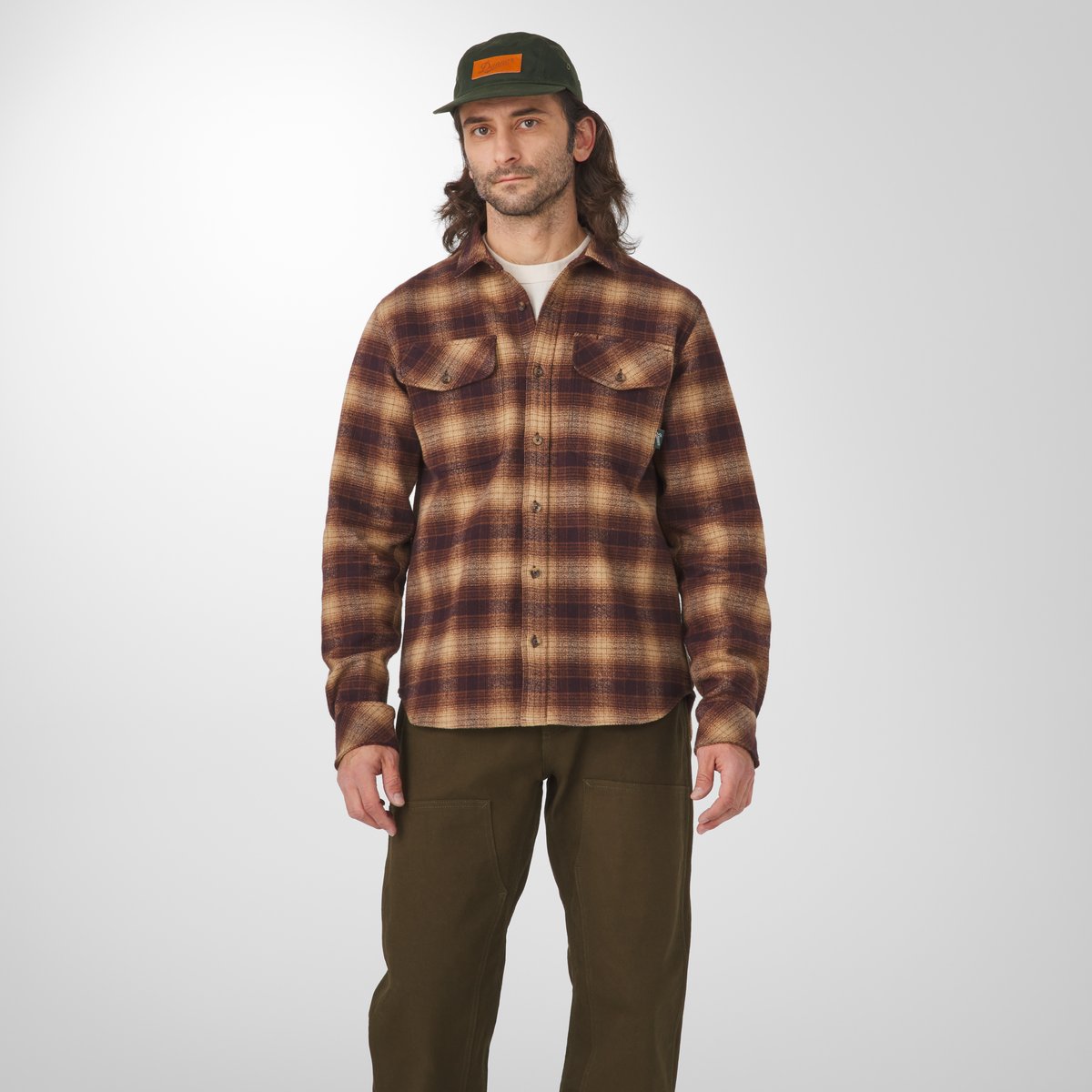 Cedar Mill Cotton Flannel Shirt  Espresso Plaid | Danner On Sale