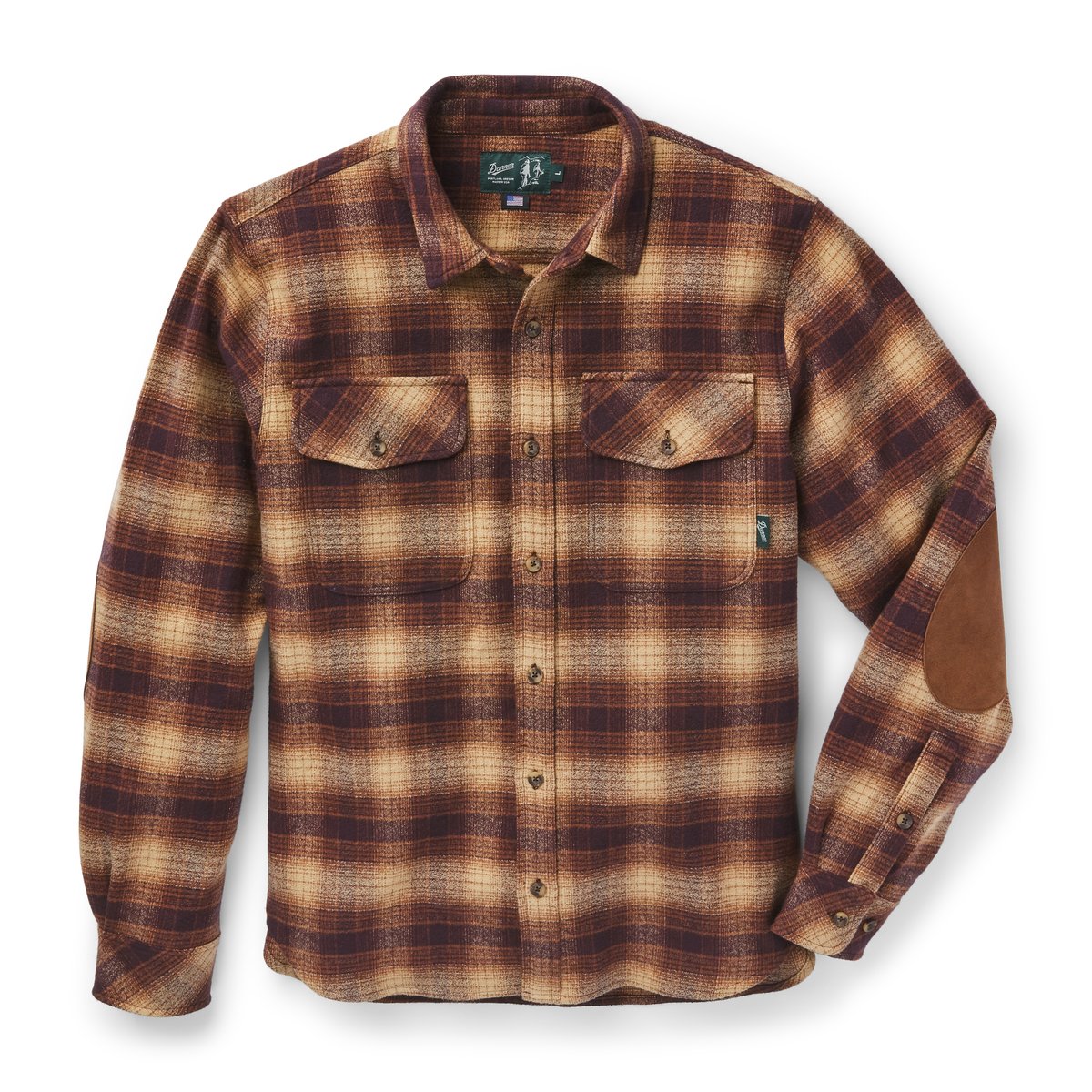 Cedar Mill Cotton Flannel Shirt  Espresso Plaid | Danner On Sale