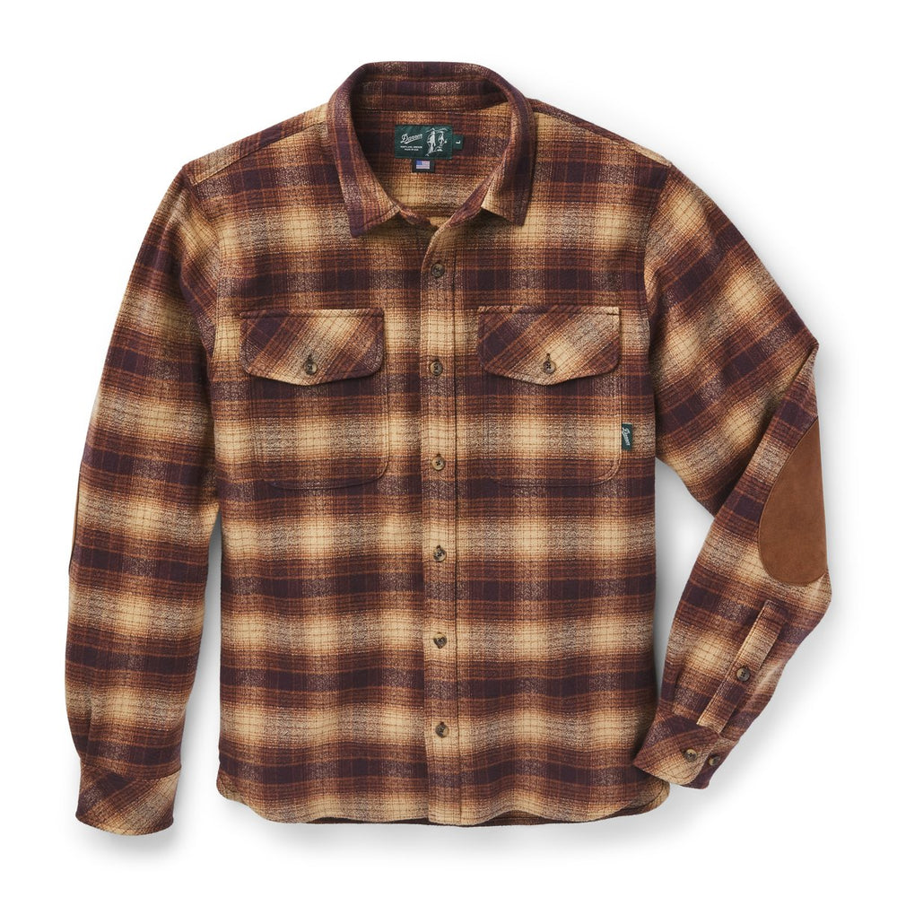 Cedar Mill Cotton Flannel Shirt  Espresso Plaid | Danner On Sale