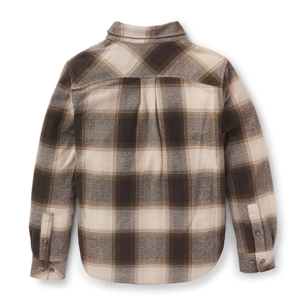 Sauvie Cotton Flannel Shirt  Earth Plaid | Danner For Sale