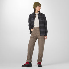 Sauvie Cotton Flannel Shirt  Black Plaid | Danner Discount