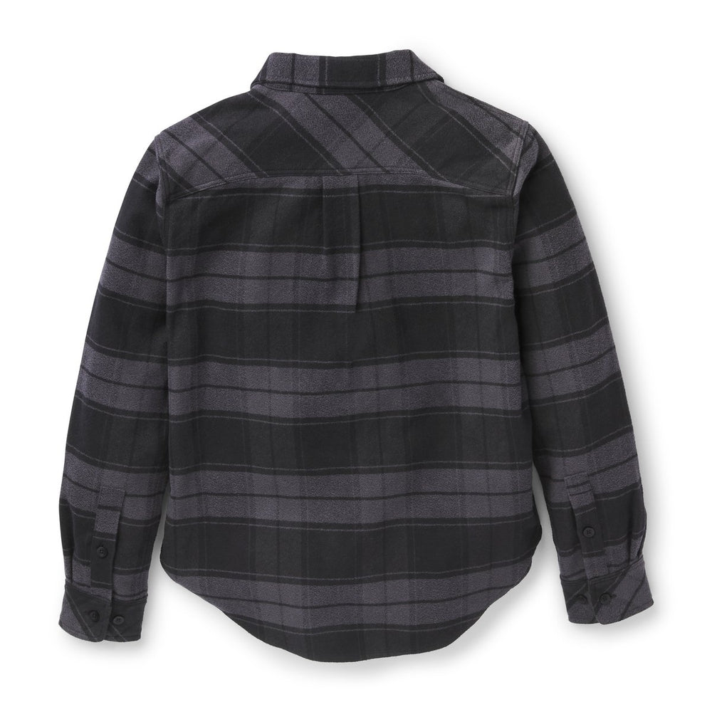 Sauvie Cotton Flannel Shirt  Black Plaid | Danner Discount
