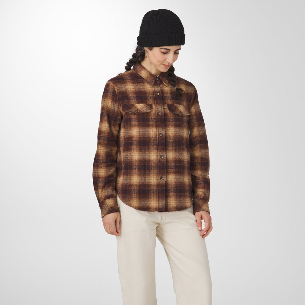 Sauvie Cotton Flannel Shirt  Espresso Plaid | Danner