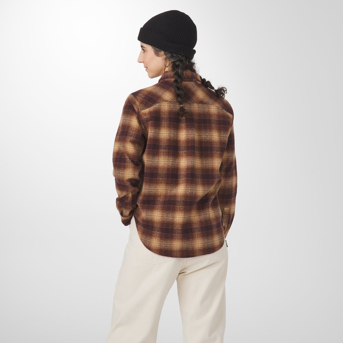 Sauvie Cotton Flannel Shirt  Espresso Plaid | Danner