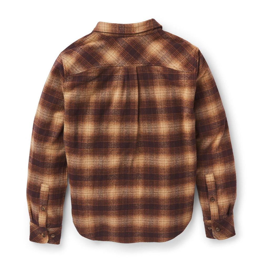 Sauvie Cotton Flannel Shirt  Espresso Plaid | Danner