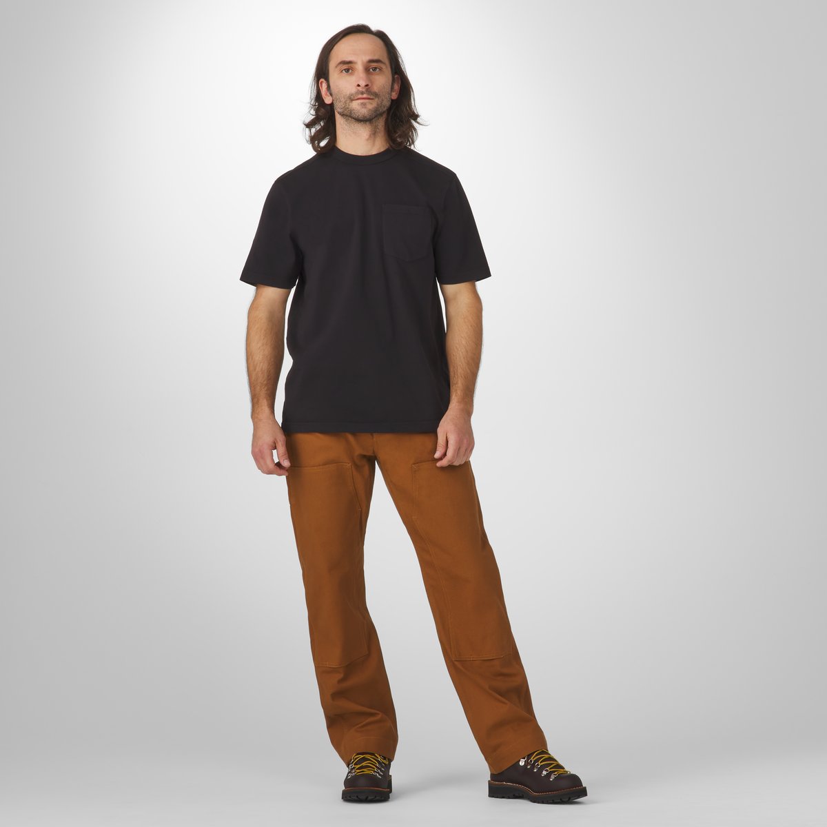 Heavyweight Pocket Tee Black | Danner Discount