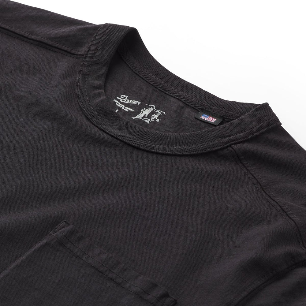 Heavyweight Pocket Tee Black | Danner Discount