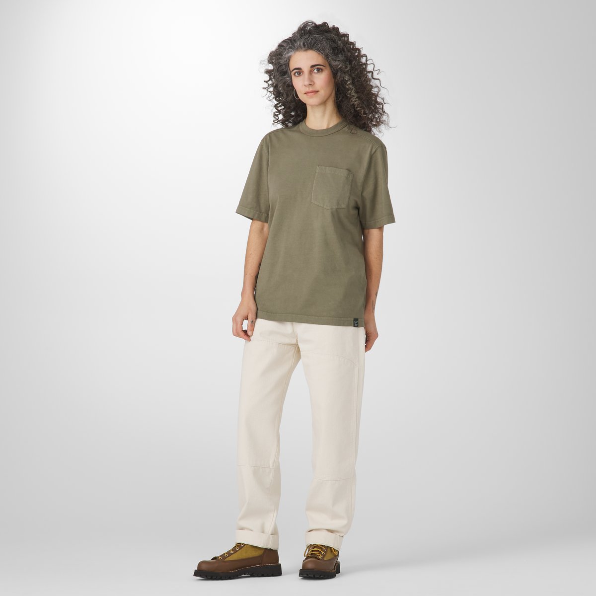 Heavyweight Pocket Tee Dusty Olive | Danner